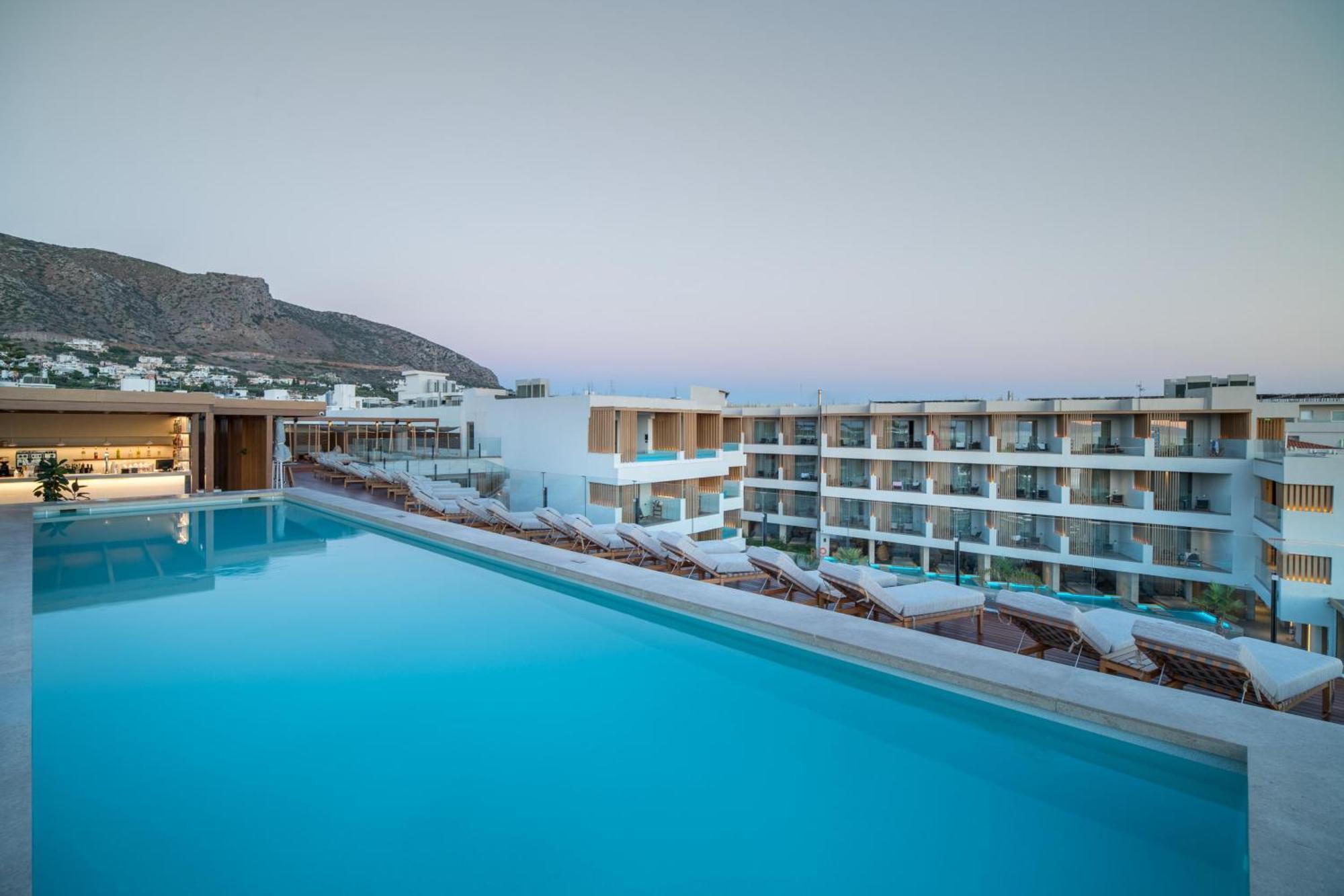 Akasha Beach Hotel & Spa Hersonissos  Dış mekan fotoğraf