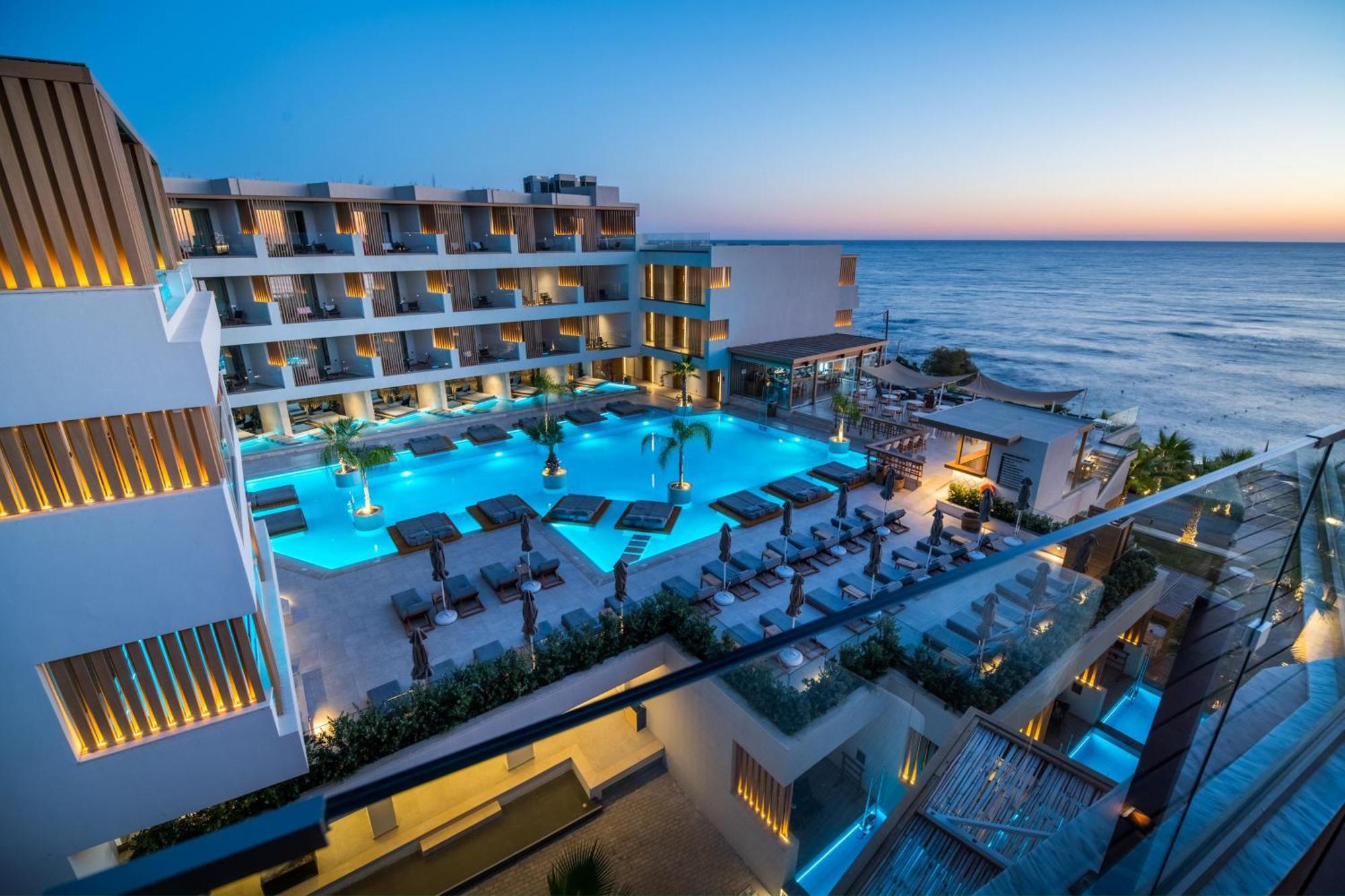 Akasha Beach Hotel & Spa Hersonissos  Dış mekan fotoğraf